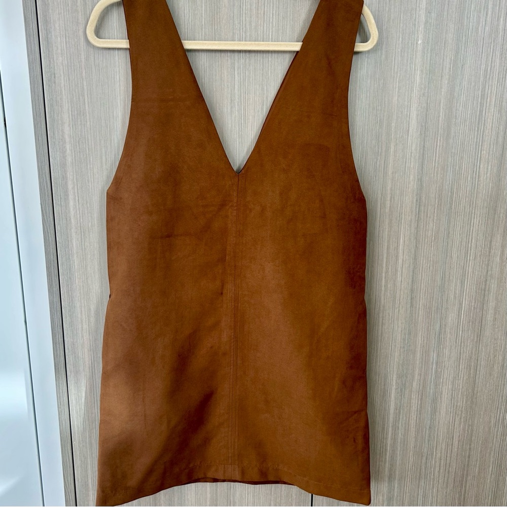 Twik Faux Suede Tunic/ Dress - Picture 4 of 4